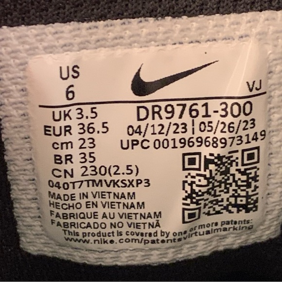 ❌SOLD❌🏝️ [BRAND NEW] NIKE TECH HERA OIL GREEN WOMENS SHOES SIZE 6 SNEAKERS 🏝️ - Picture 9 of 10